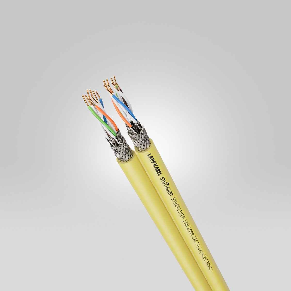 ��������2170981��̫������2x(4x2x23/1AWG)�̶�����Ethernet, ETHERNET/IP;S/FTP; LSZH;��±��ɫ-LAPP2170981