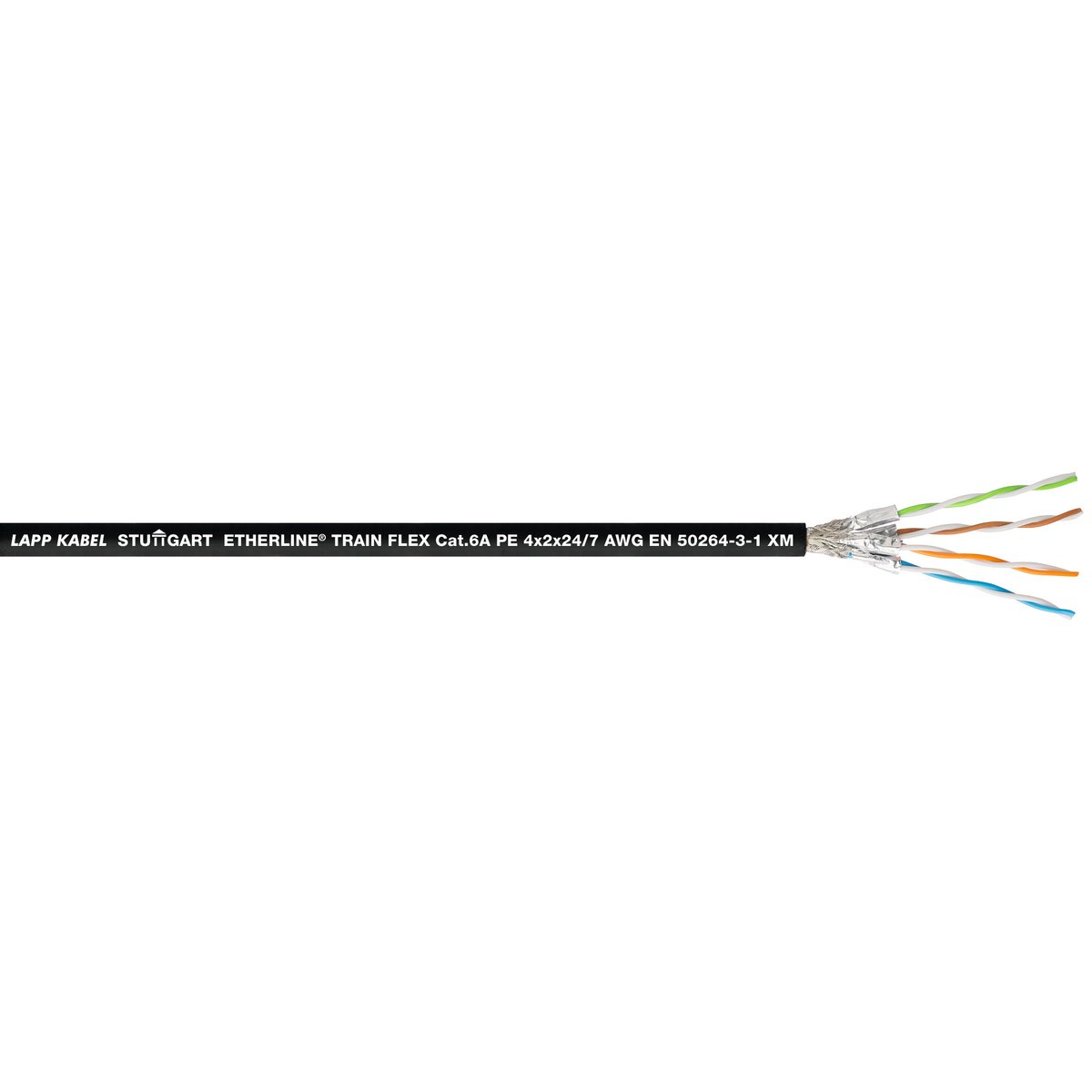 ��������2170908��̫������4x2x24/7AWG����; ETHERNET/IP, PROFINET; Ӧ��: C ��; Cat.6A; S/FTP; XLPE; ��±; ��ɫ-LAPP2170908